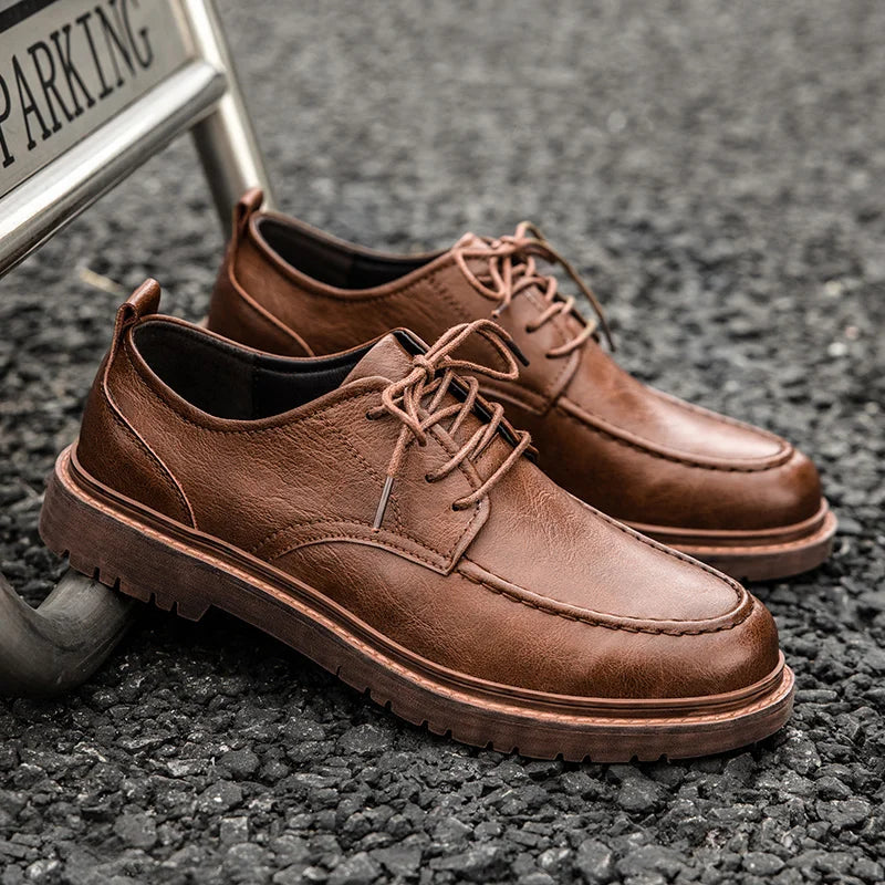 Heritage Leather Moc Shoe