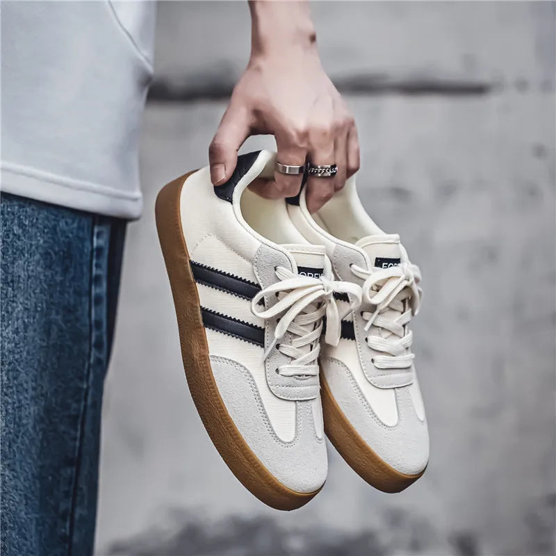 Monroe Retro Court Sneakers