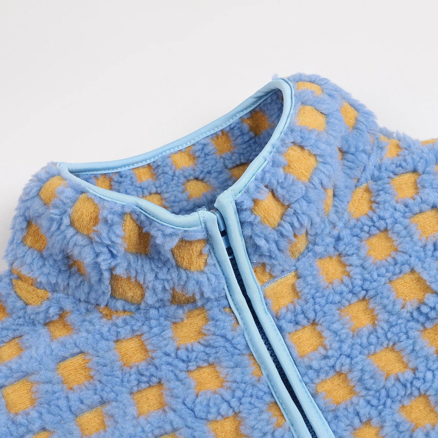 Madison Patterned Fleece Vest