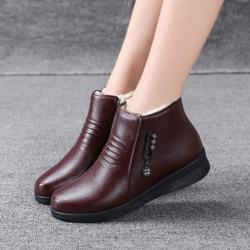 Arlette Fur Ankle Boots
