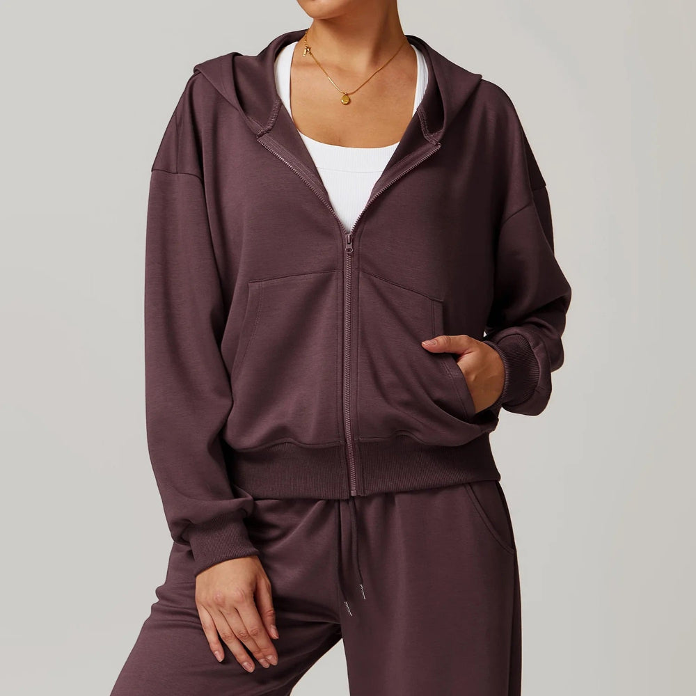 Mabel Zip-Up Hoodie