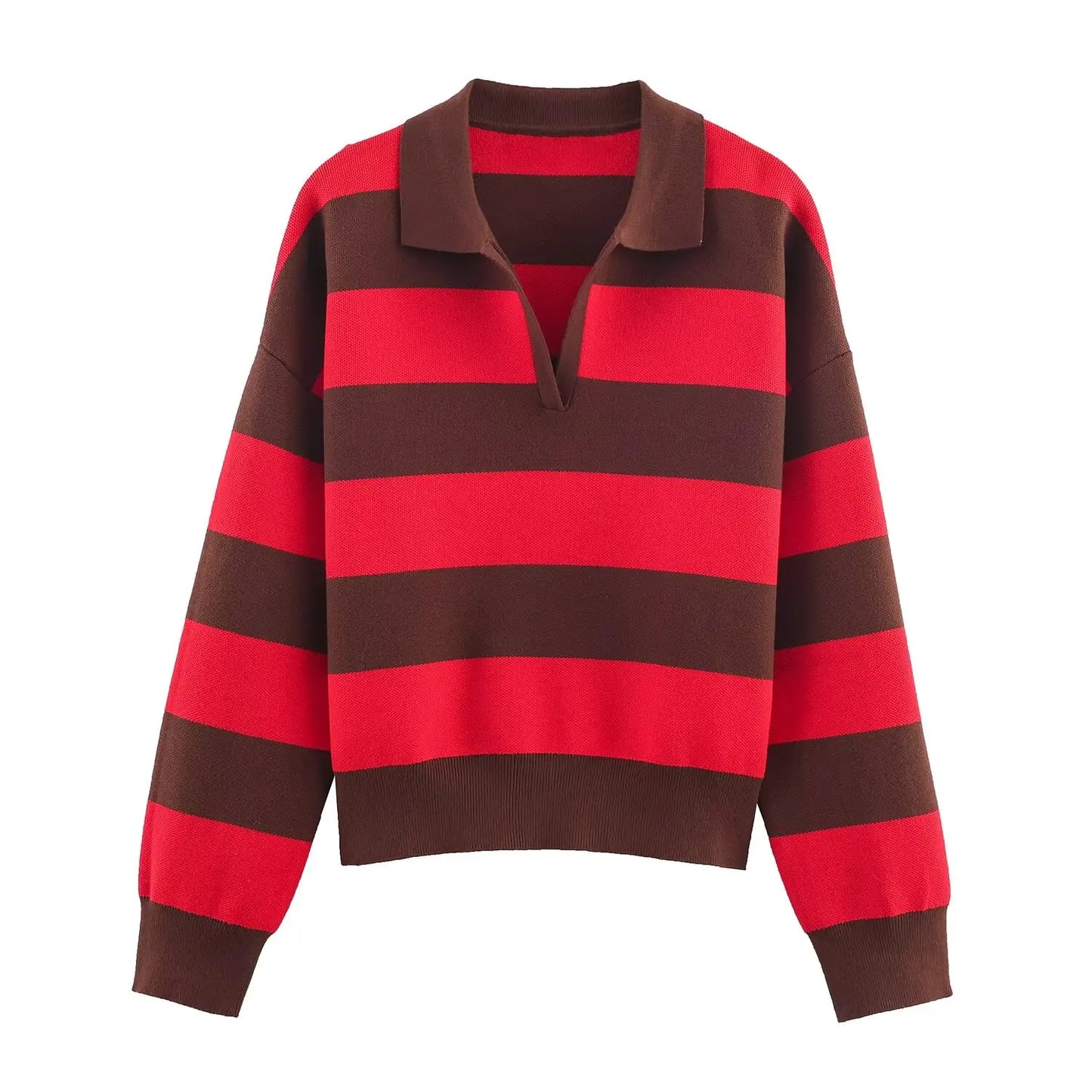 Oaklyn Collared Knit Sweater