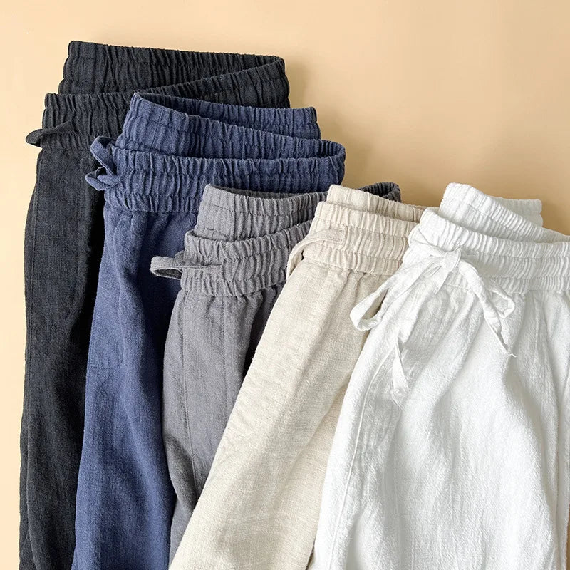 Everett Cotton Linen Pants