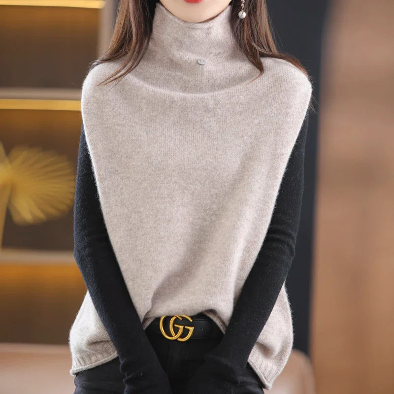 Aria Wool Layer Turtleneck