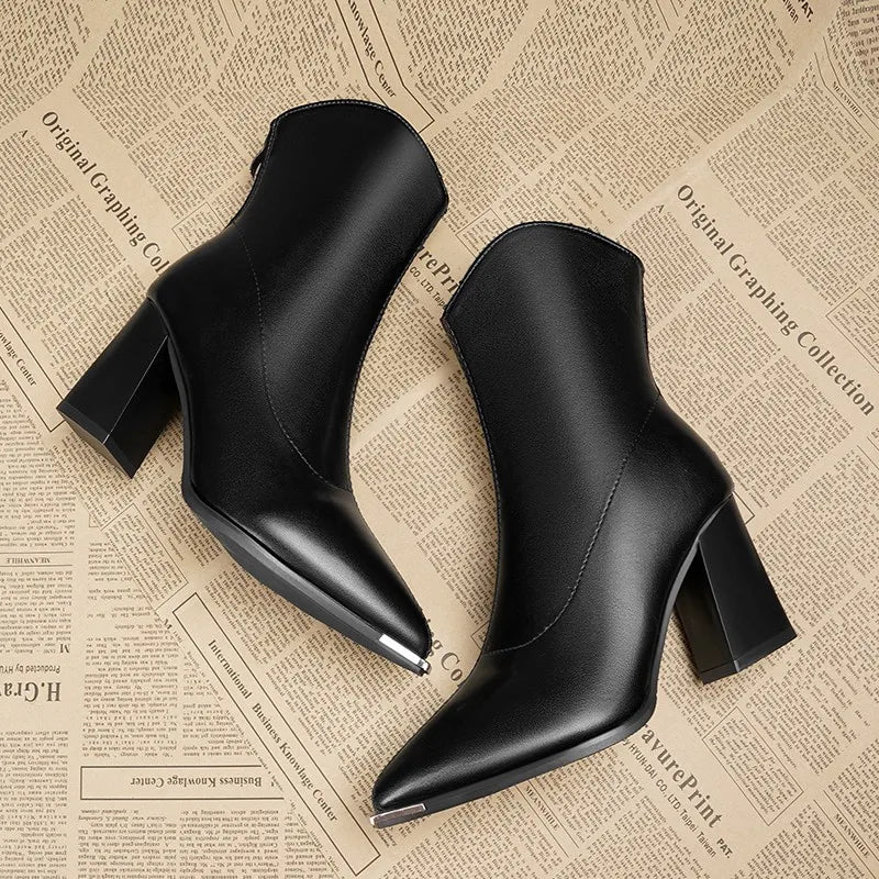 Monroe Block Heel Boots
