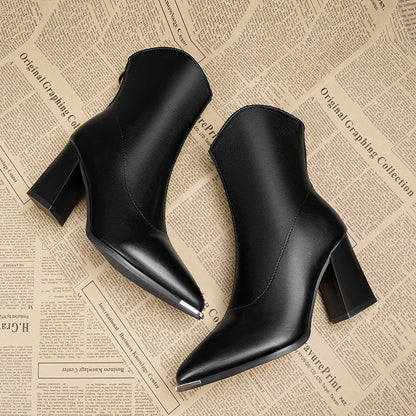Monroe Block Heel Boots