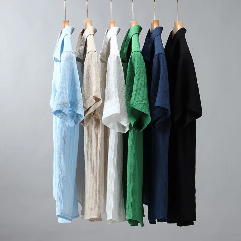 Lucien Silk Button Up