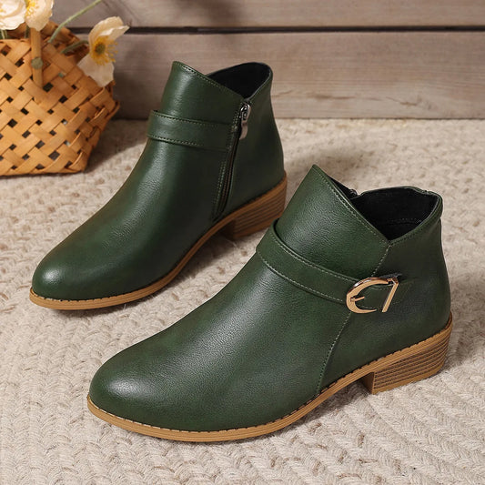 Sorelle Low Heel Ankle Boots