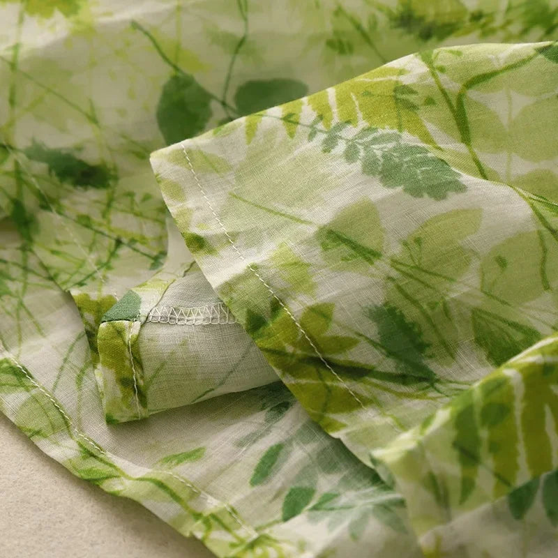 Willow Botanical Midi Skirt