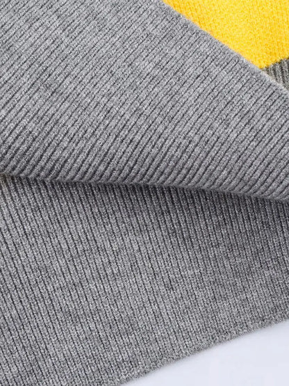 Oaklyn Collared Knit Sweater