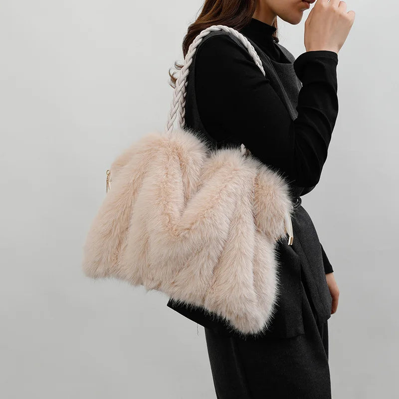 Velora Fur Tote