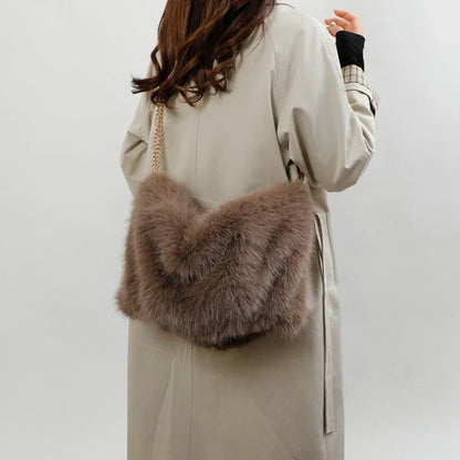 Velora Fur Tote