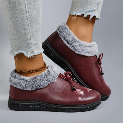 Aria Flora Fur Boots