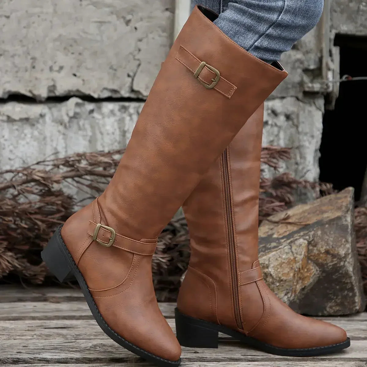 Brixton Knee-High Boots