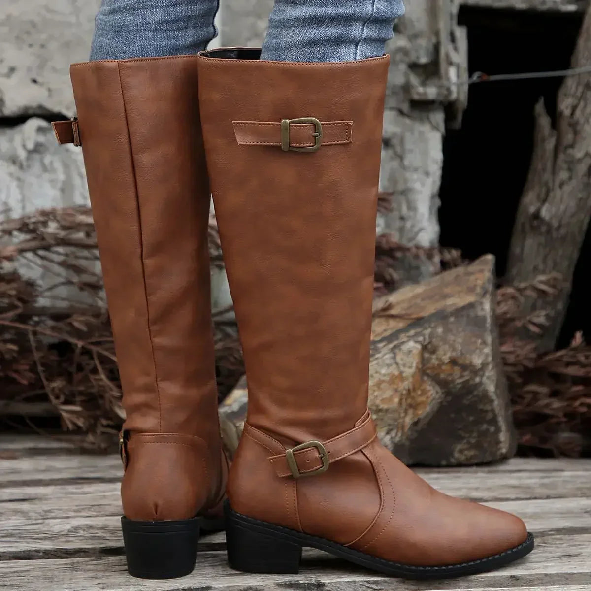 Brixton Knee-High Boots