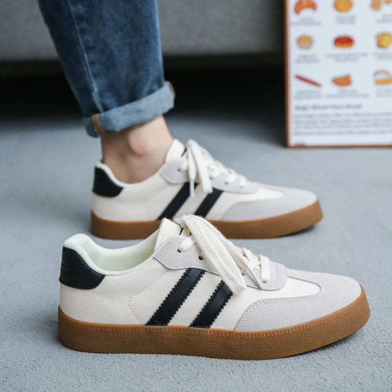 Monroe Retro Court Sneakers