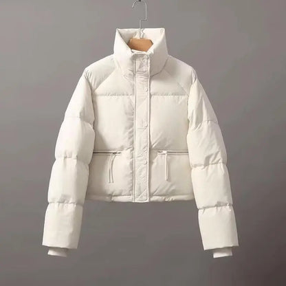 Sienna Cropped Puffer Jacket