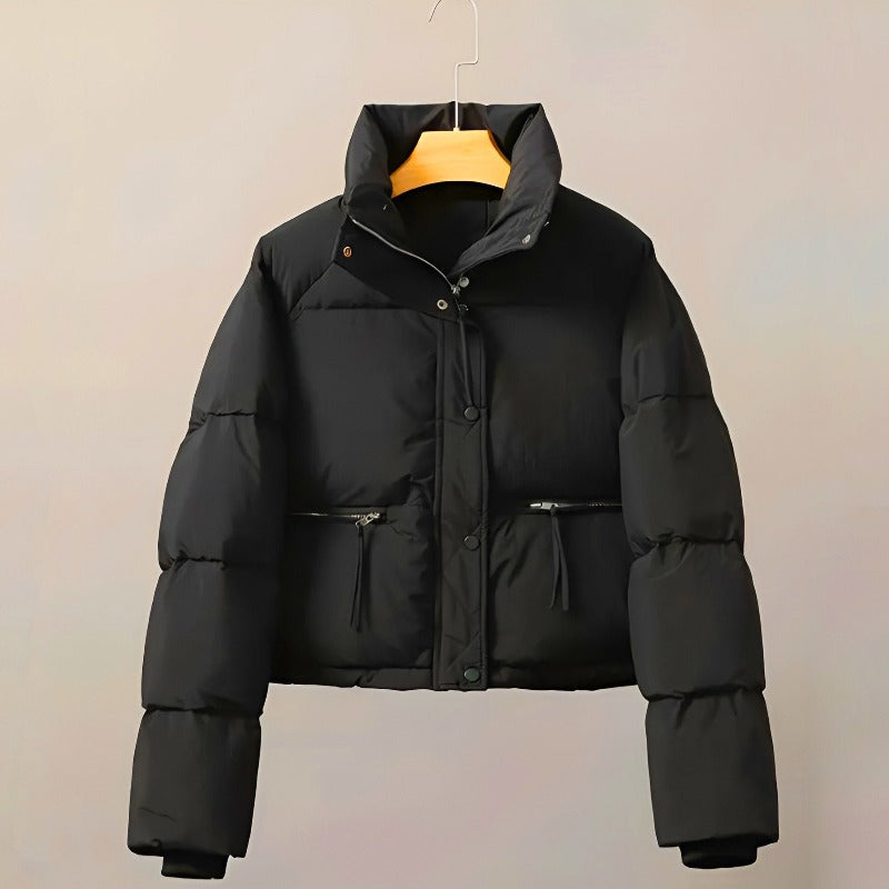 Sienna Cropped Puffer Jacket