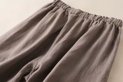 Valerie Cotton Linen Trousers