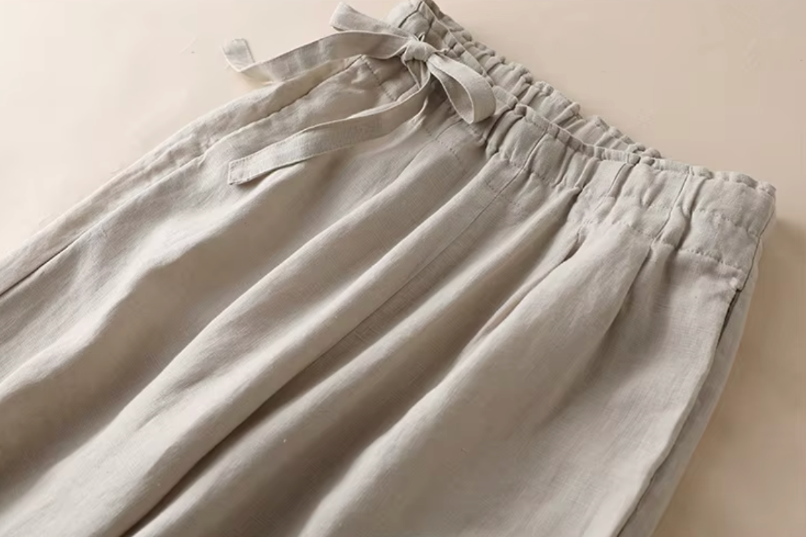 Valerie Cotton Linen Trousers