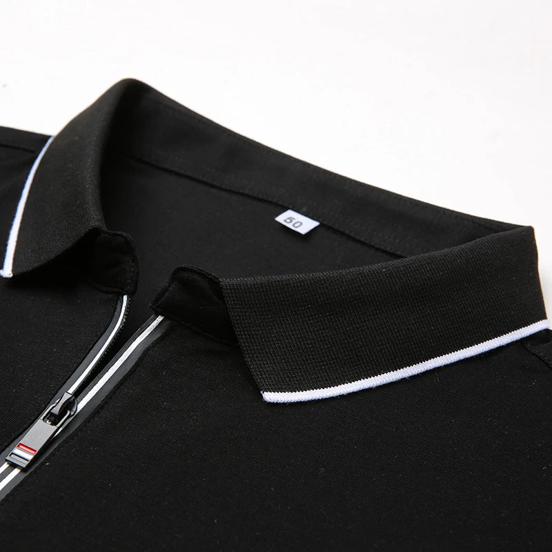 Roman Zip Polo
