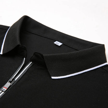 Roman Zip Polo