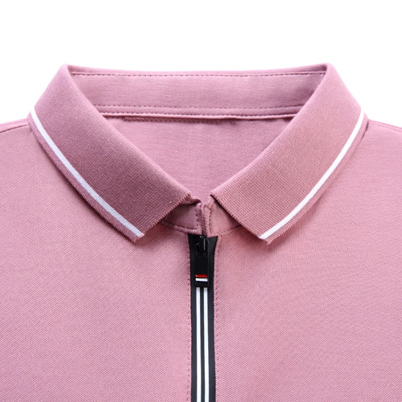 Roman Zip Polo