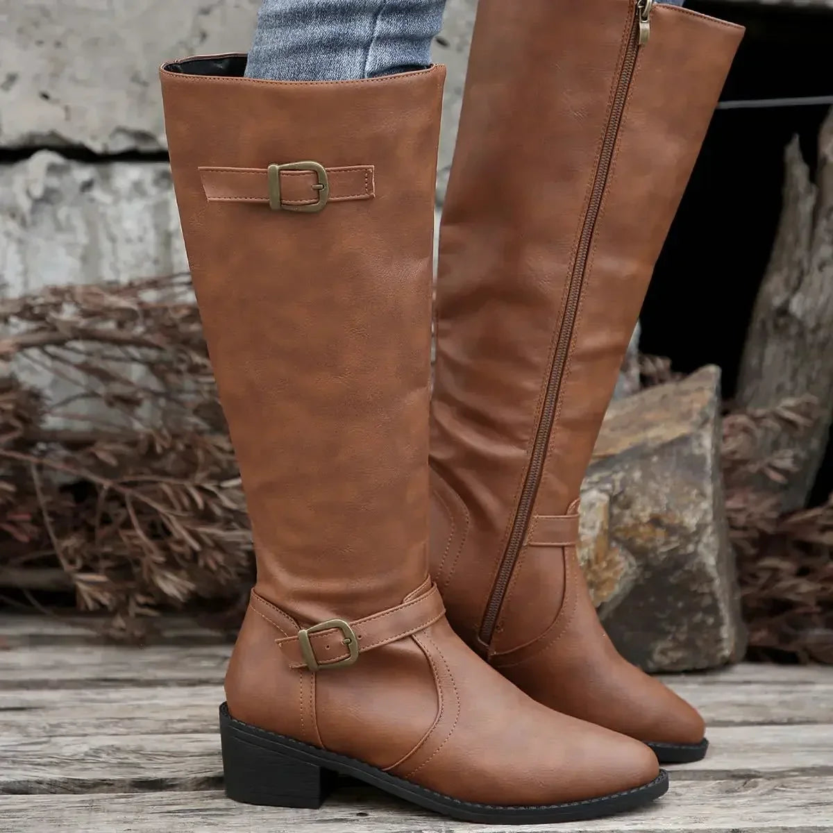 Brixton Knee-High Boots
