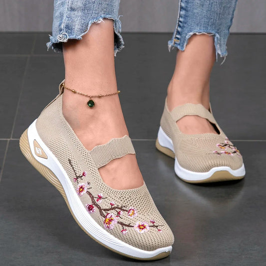 Camellia Comfort Flats