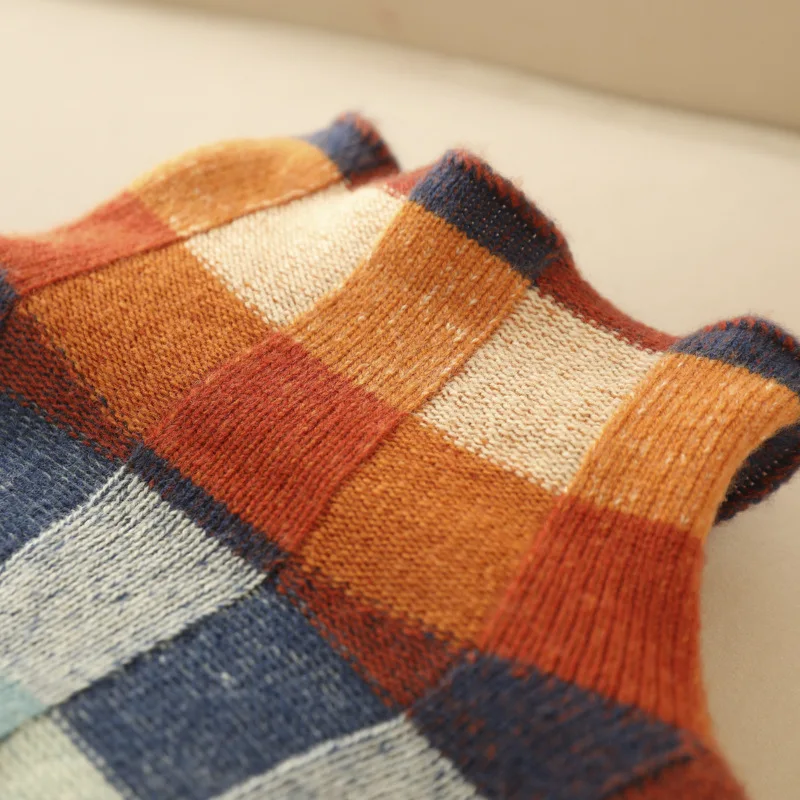 Belmore Plaid Knit Sweater
