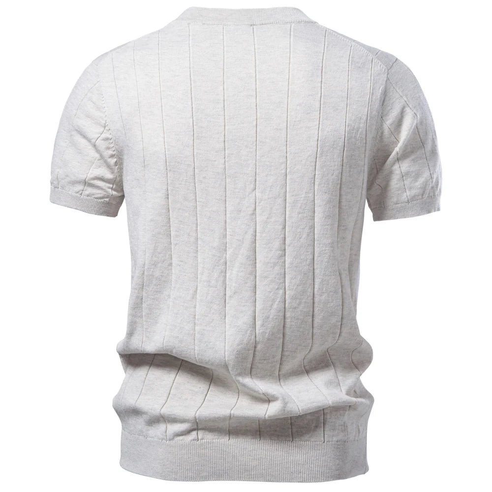Easton Ribbed Cotton Tee