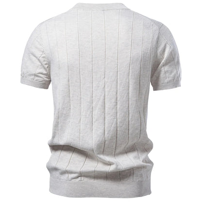 Easton Ribbed Cotton Tee