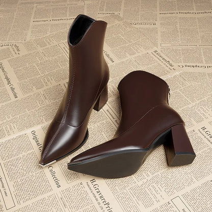 Monroe Block Heel Boots