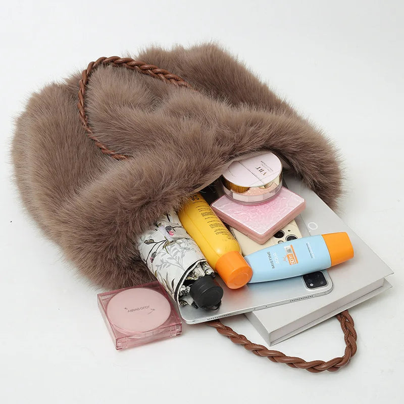 Velora Fur Tote