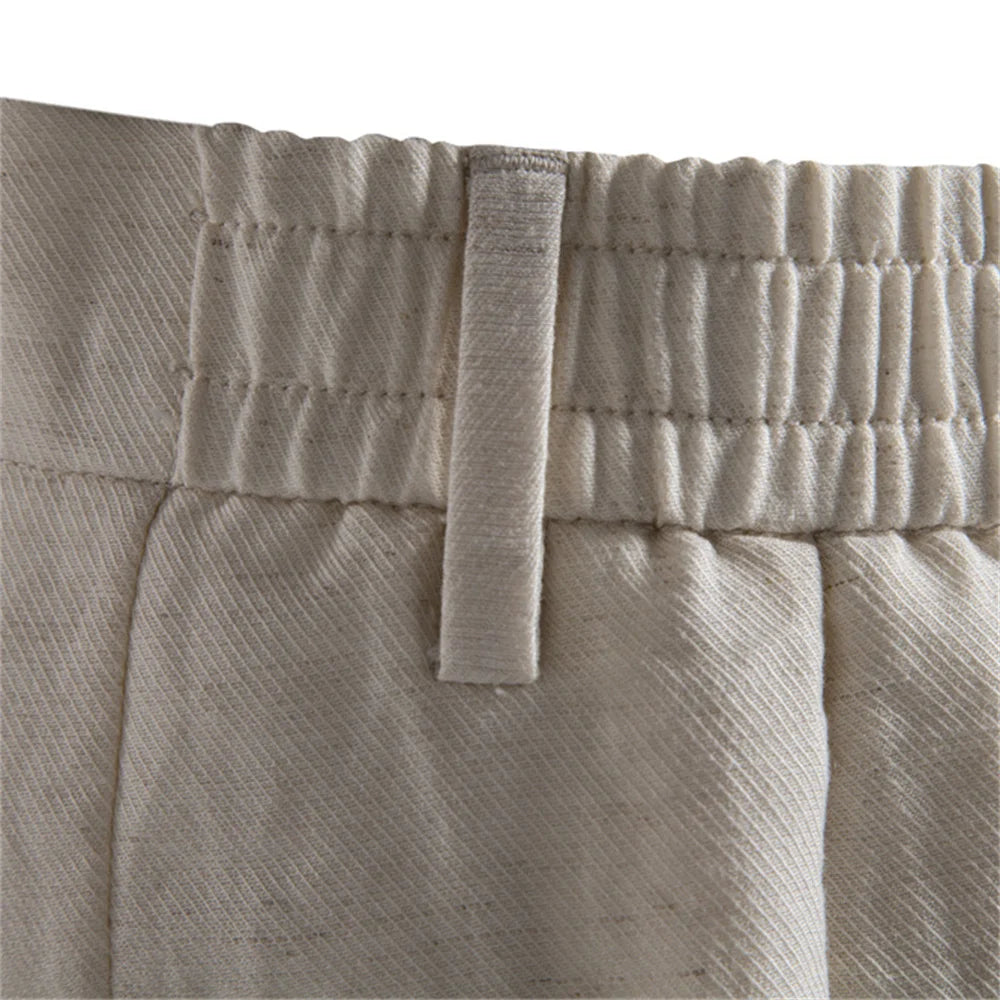 Callan Cotton Linen Shorts
