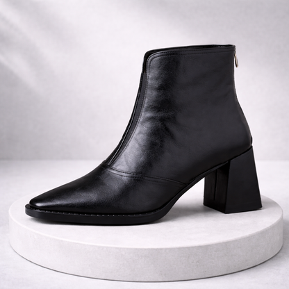 Vera Leather Ankle Boots