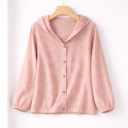 Cleo Linen Hoodie