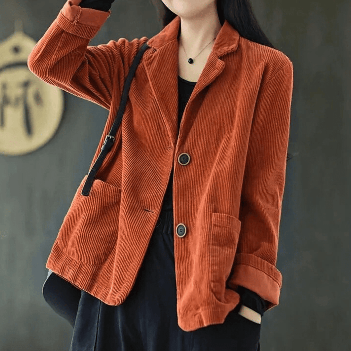 Solara Corduroy Blazer