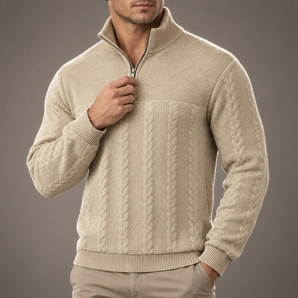 Kessler Cable Knit Pullover
