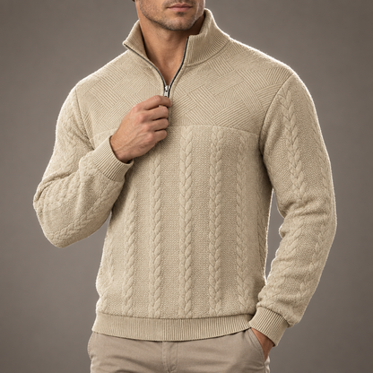 Kessler Cable Knit Pullover