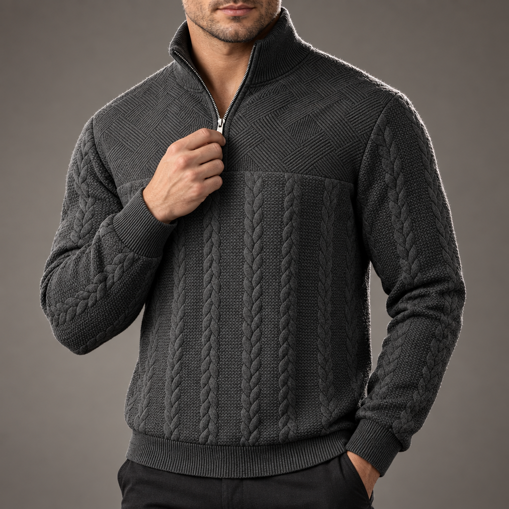 Kessler Cable Knit Pullover