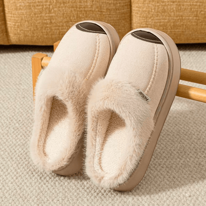 The Ellington Fur Slipper