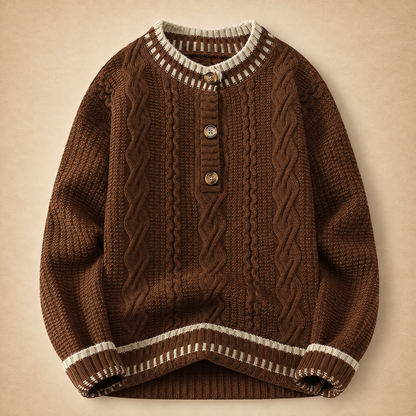 Theo Cable Knit Sweater