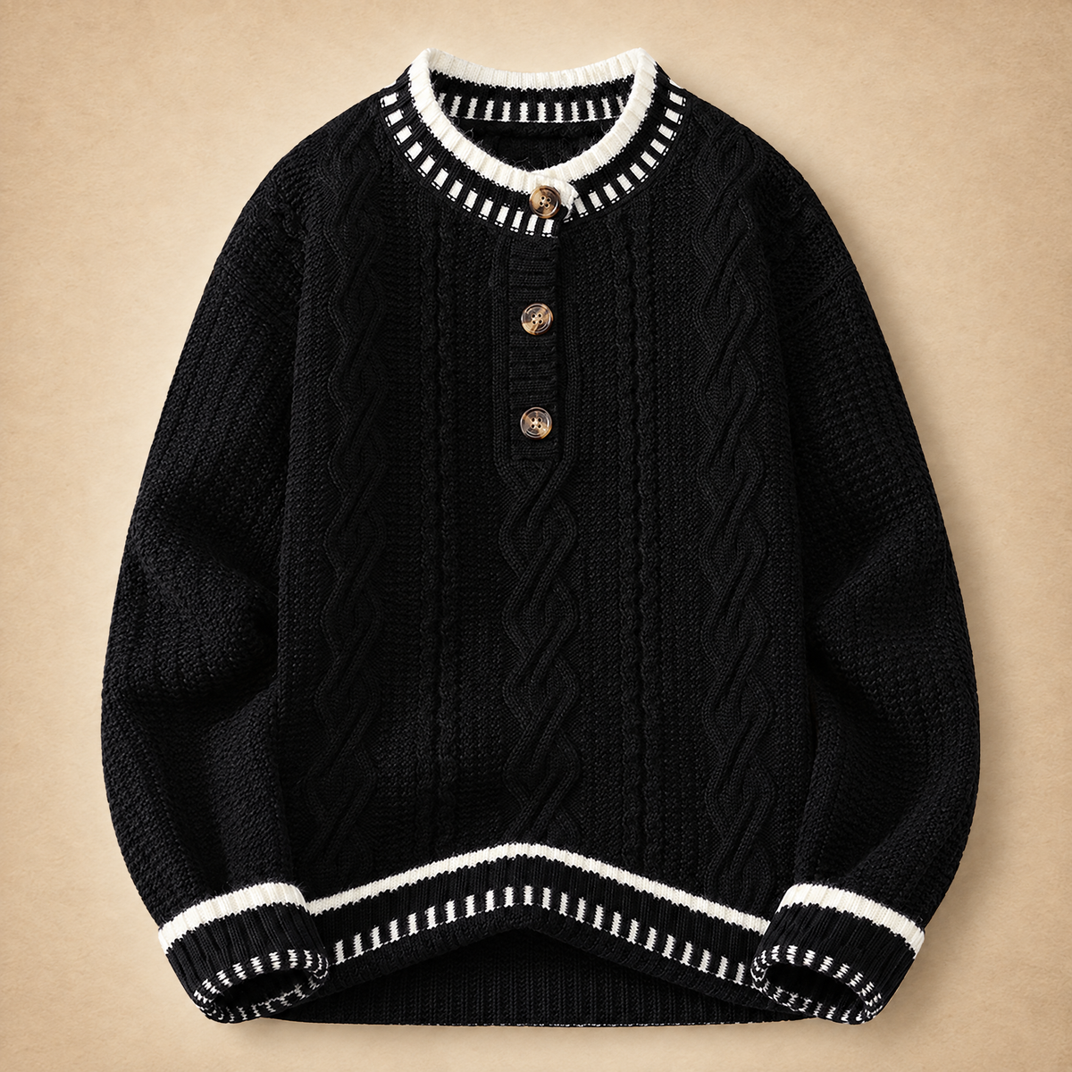 Theo Cable Knit Sweater