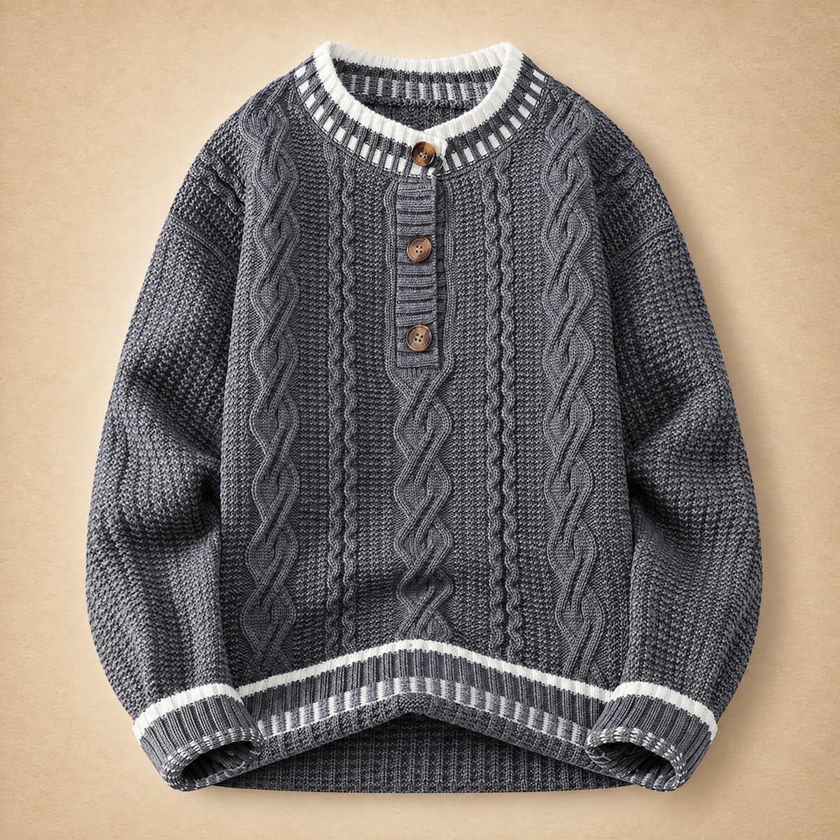 Theo Cable Knit Sweater