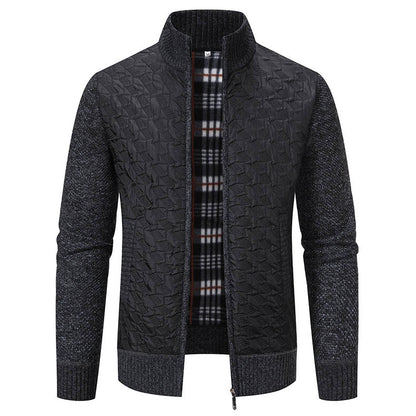 Riverton Zip-Up Knit Jacket