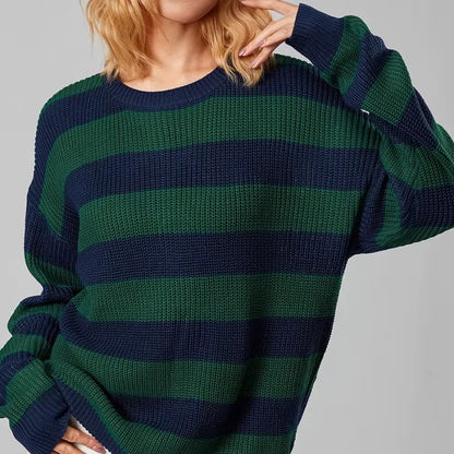 Valente Stripe Knit Sweater