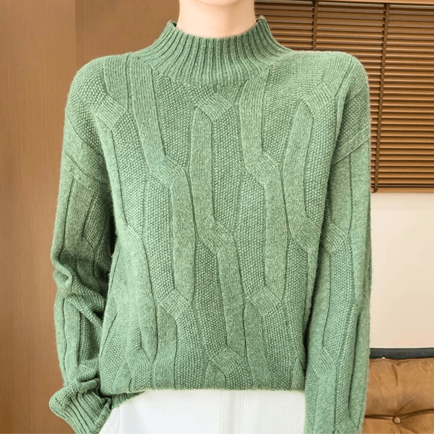 Velline Wool Knit Sweater
