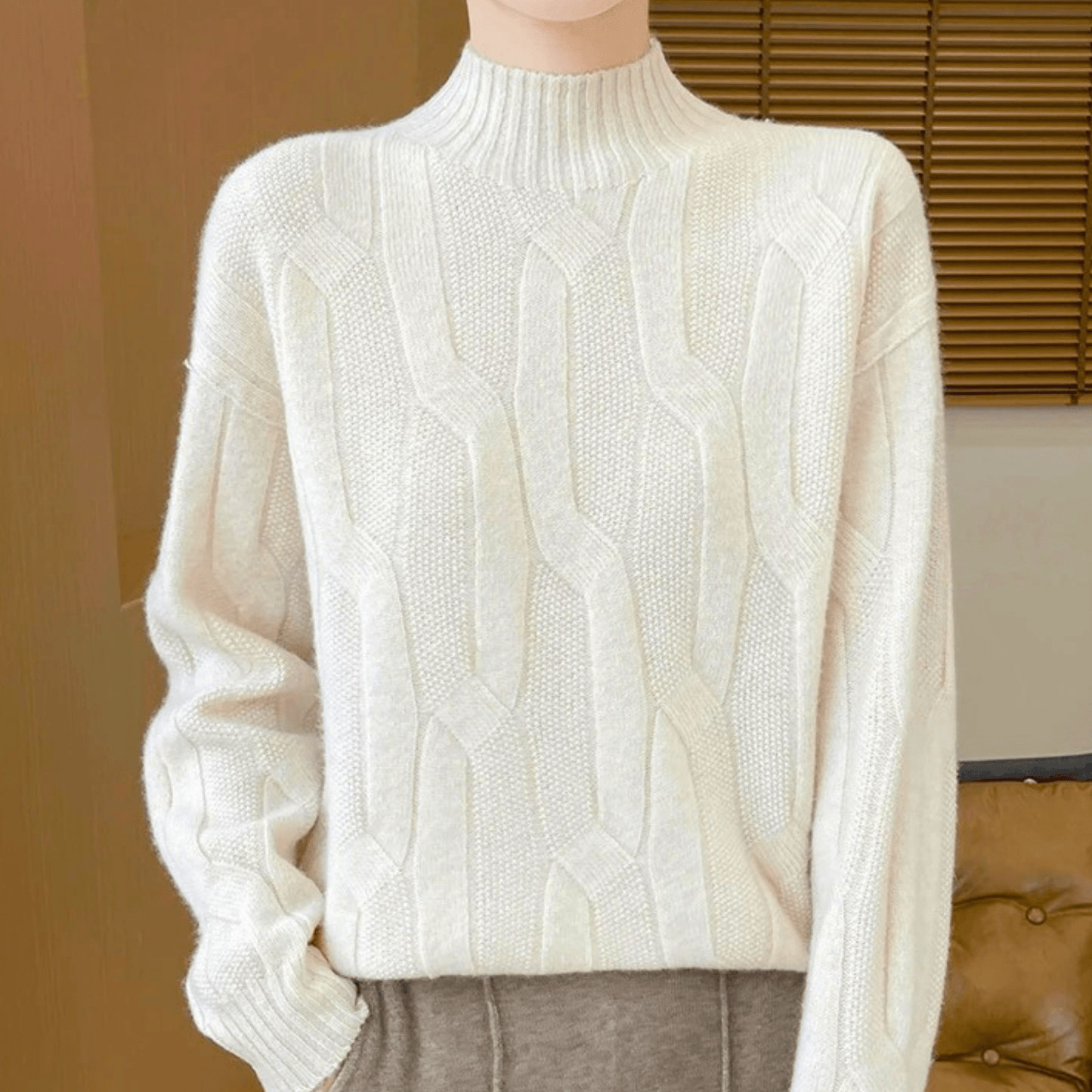 Velline Wool Knit Sweater