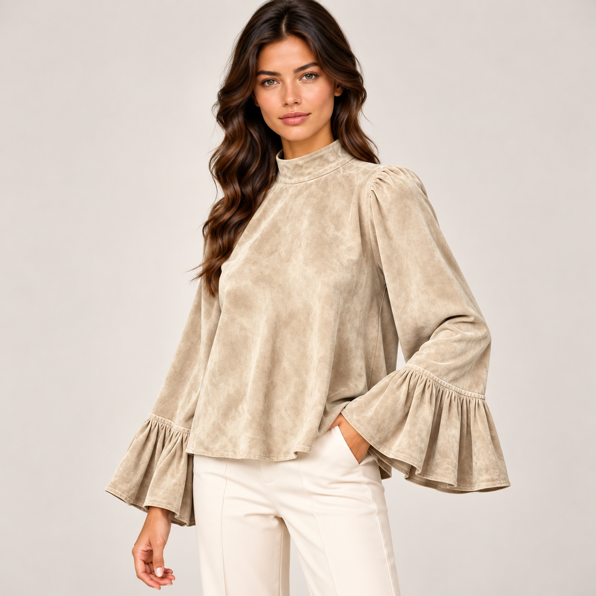 Clara Bell Sleeve Blouse